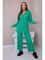 2-dielna skladaná súprava svetlo zelená