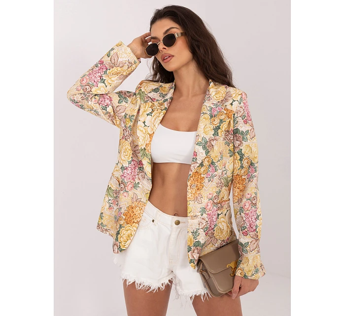 Marynarka IT MA model 22048696 żółty - FPrice