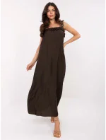 Šaty MI SK A6412.68 tmavohnedé