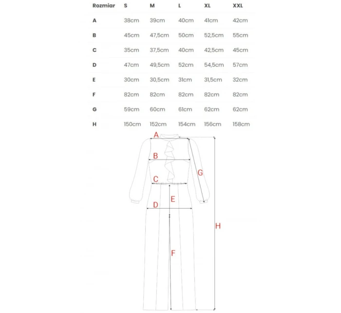 S420 Kombinéza s volánom - bordová S420 Kombinéza s volánom - bordová