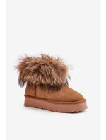 Snehové topánky model 202614 Krok vo veľkom štýle Snehové topánky model 202614 Krok vo veľkom štýle