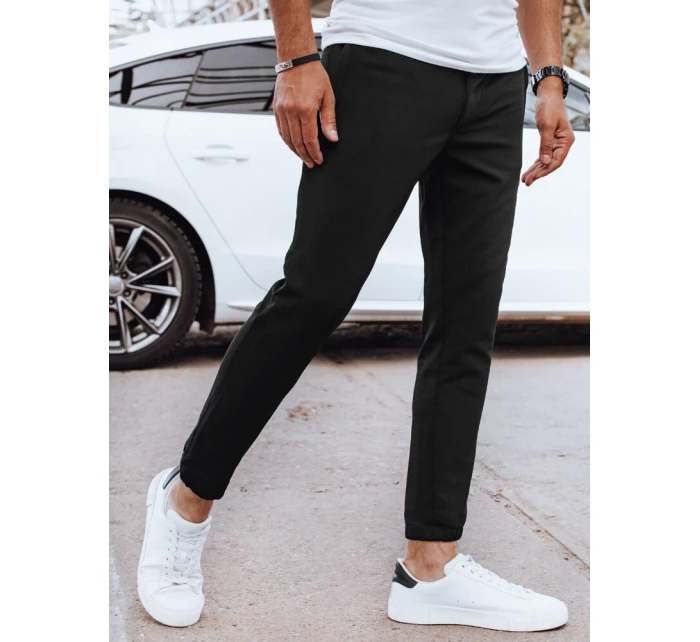 Pánské kalhoty jogger černé Dstreet model 21975599 - FashionStreet