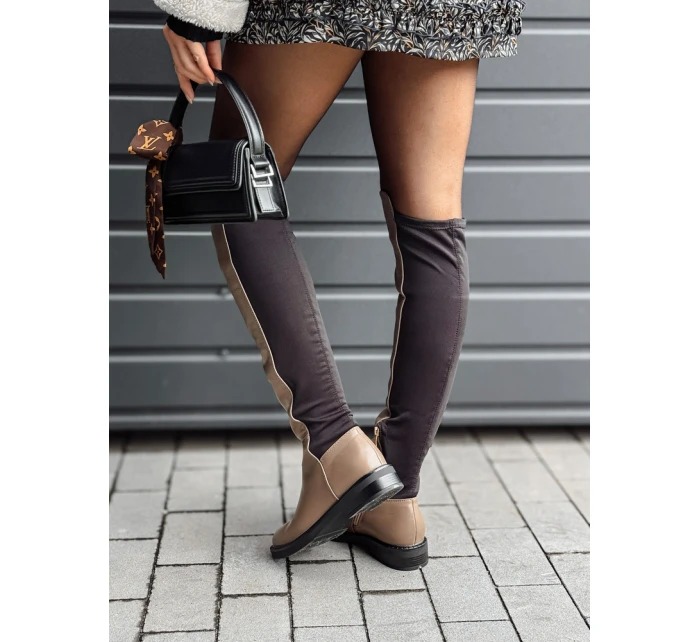 Dámské dlouhé kozačky Dstreet model 21981318 - FashionStreet