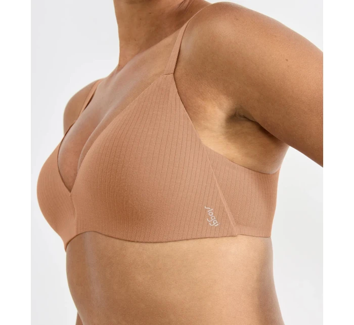 sloggi ZERO Feel Pure THE UP Push Up - BROWN - SLOGGI BROWN - SLOGGI