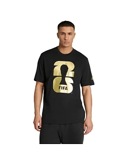 Pánské tričko adidas FIFA World Cup 26 Official Emblem černé KB3704 pánské
