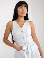 Dámske šaty LK SK 508253 šaty.44P biela - FPrice Dámske šaty LK SK 508253 šaty.44P biela - FPrice