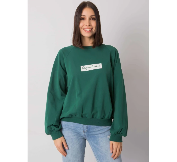 Mikina RV BL model 16292584 tmavě zelená - FPrice Mikina RV BL model 16292584 tmavě zelená - FPrice