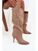 Topánky na podpätku model 219854 Krok vo veľkom štýle
