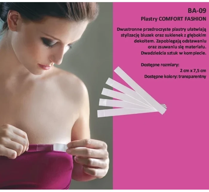 Náplasti na oblečenie Julimex Comfort Fashion BA 09 20mm A'20