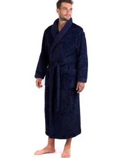 Pánsky župan 2143 Alta dark denim - Vestis