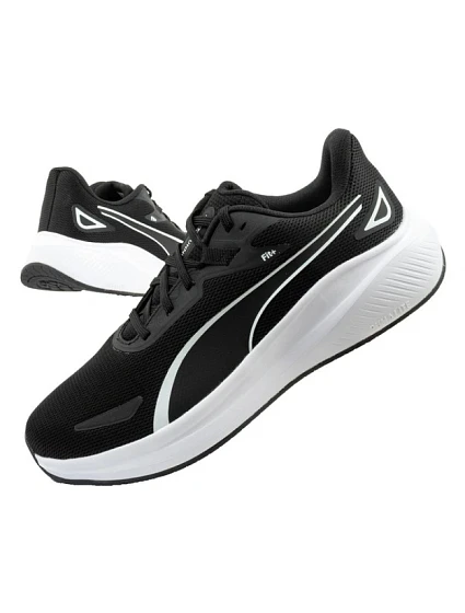 Ľahká pohodlná čierna pánska športová obuv Puma Skyrocket Lite