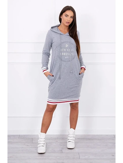 Šaty Brooklyn šedé Šaty Brooklyn šedé
