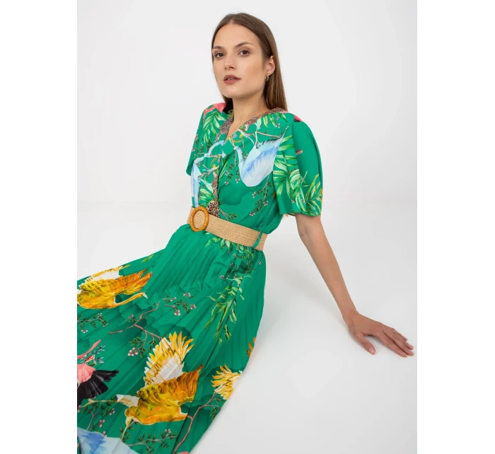 Šaty DHJ SK model 17445564 zelených - FPrice Šaty DHJ SK model 17445564 zelených - FPrice