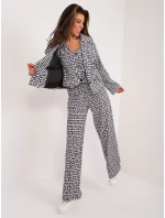 Bunda LK MA 509562.76 šedá čierna