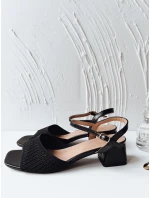 dámské sandály černé Dstreet model 21990055 - FashionStreet