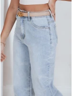 Dámske široké modré džínsy FashionStreet UY2820