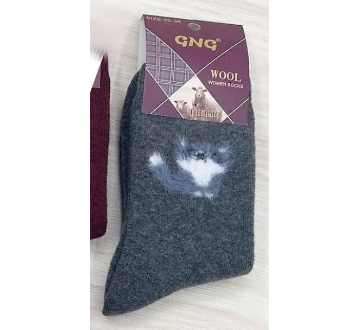 WiK 003 dámske ponožky Angora 978 35-42