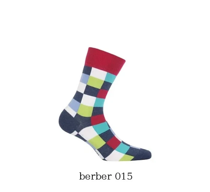 Pánske ponožky Wola Perfect Man vzorované W 94N03 Casual