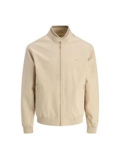 Jack&Jones pánska bunda JPRBLUBRAD BOMBER JACKET SN 12273393 WHITE PEPPER