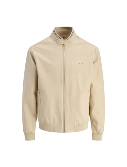 Jack&Jones pánska bunda JPRBLUBRAD BOMBER JACKET SN 12273393 WHITE PEPPER