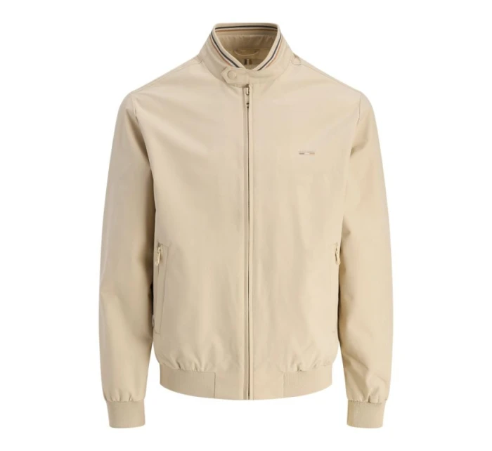 Jack&Jones pánska bunda JPRBLUBRAD BOMBER JACKET SN 12273393 WHITE PEPPER