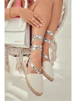 Dámské vázané espadrilky Big Star model 21577575 Béžová - Big Star Shoes