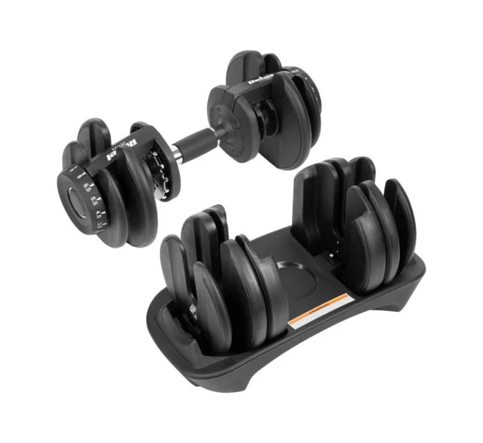 REBEL ACTIVE 24 kg nastaviteľná liatinová činka automatická REBEL ACTIVE 24 kg nastaviteľná liatinová činka automatická