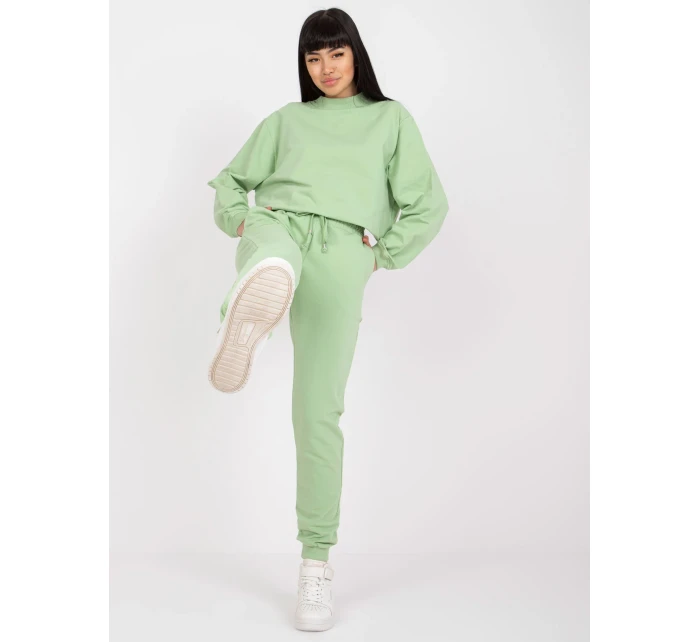 Spodnie dresowe AP DR A 003 pistacjowy