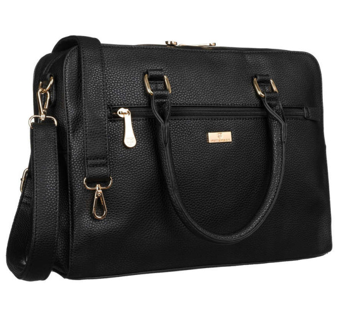 Dámske kabelky [DH] PU PTN bag CP205468 Black black