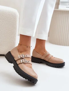 Dámske poltopánky 3230 brown-black - Sweet Shoes