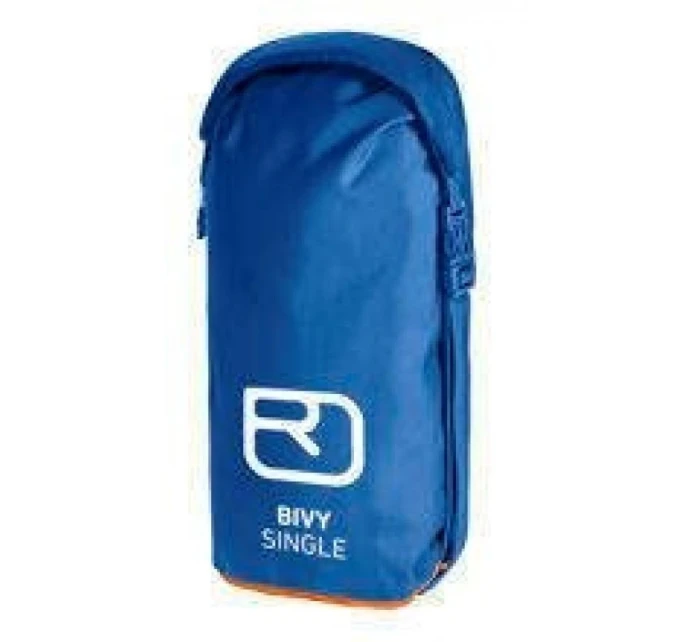 ORTOVOX Bivy Single Adult Rectangular Sleeping Bag Polyuretánová modrá, oranžová ORTOVOX Bivy Single Adult Rectangular Sleeping Bag Polyuretánová modrá, oranžová