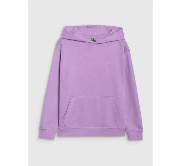 Dívčí mikina s kapucí model 21756963 - 4F