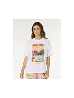 Koszulka damska model 22245803 O Heritage Tee biała - Rip Curl Koszulka damska model 22245803 O Heritage Tee biała - Rip Curl
