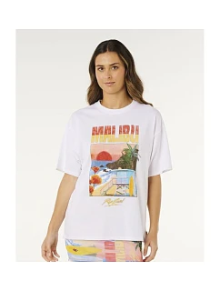 Koszulka damska model 22245803 O Heritage Tee biała - Rip Curl