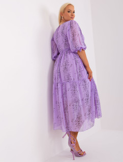 Sukienka LK SK 509344.37 jasny fioletowy