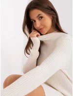 Sukienka PM SK model 18969876 ecru - FPrice Sukienka PM SK model 18969876 ecru - FPrice