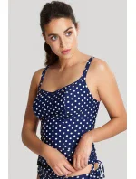 Plavky Anya Spot Balconnet Tankini Navy/ivory SW1011 - Panache