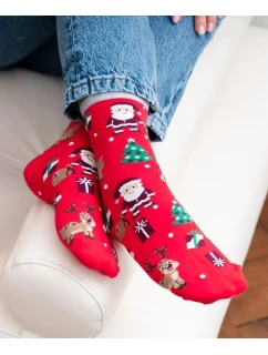 Dámské vánoční ponožky model 21327638 3540 - Steven