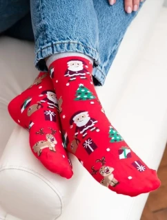 Dámské vánoční ponožky model 21327638 3540 - Steven