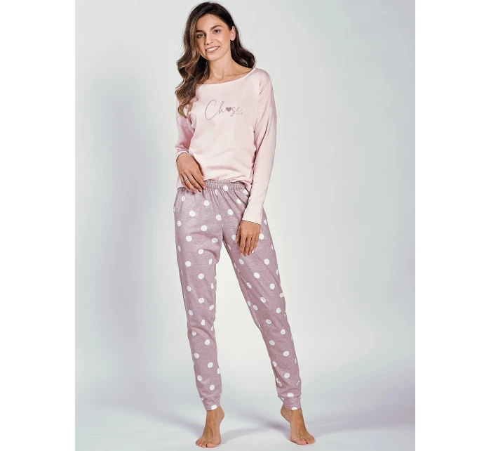 Taro Libby 3214 Libby long/r S-XL dámske pyžamo