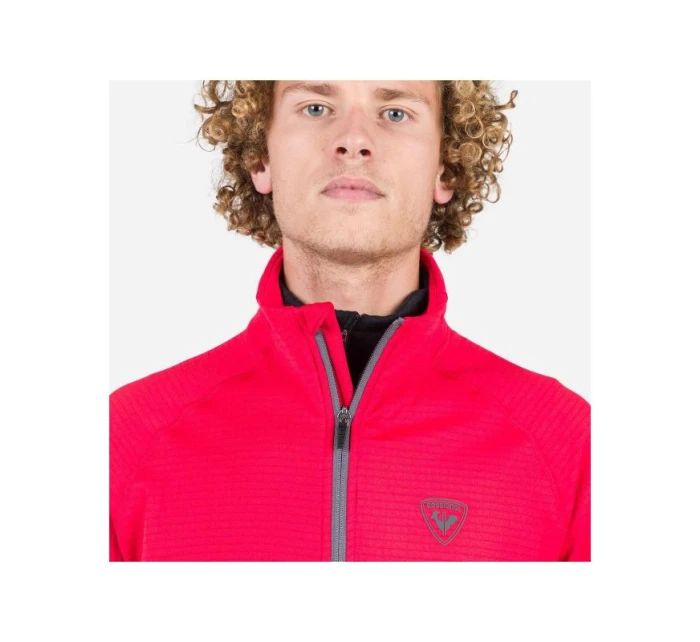 Rossignol Blackside Fleece Fz Mikina červená