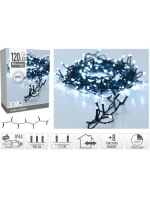 LAMPKI CHOINKOWE  120 LED  BIAŁY model 21832451