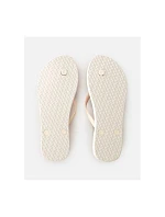 Plážové šľapky RIP CURL Bondi Bloom Open Toe, červené