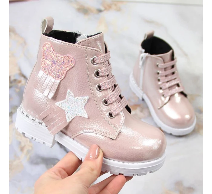 Dámske zateplené topánky W WOL121B - Potocki