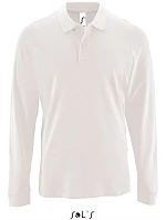 SOL'S Perfect LSL Men Pánske polo s dlhým rukávom z piké 25.2087 biele SOL'S Perfect LSL Men Pánske polo s dlhým rukávom z piké 25.2087 biele