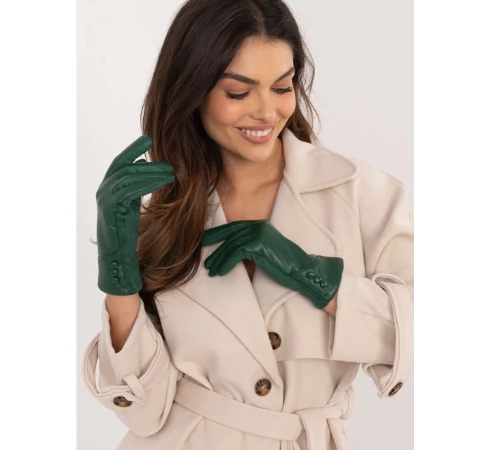 Rukavice AT RK model 20591937 tmavě zelené - FPrice