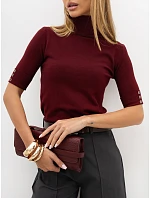 Sweter IR SW model 22544382 bordowy - FPrice