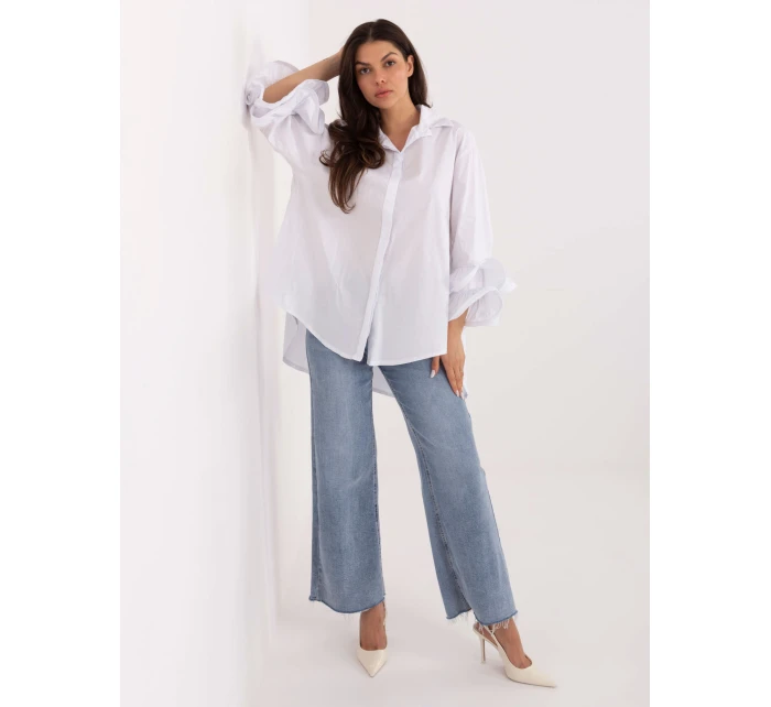 Koszula IT KS model 21776399 biały - FPrice Koszula IT KS model 21776399 biały - FPrice