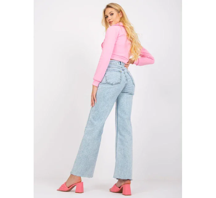 Džínsové nohavice MR SP 358.58P svetlomodré