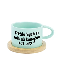 CHCELI BY SME KONEČNE MAŤ KLADIVO! - mätový hrnček makrónka 200 ml